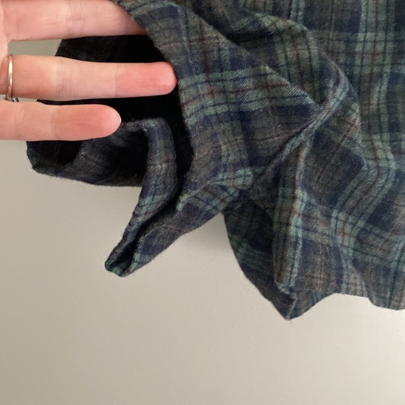 Vintage Oxford plaid toddler shortalls - Picture 3 of 5